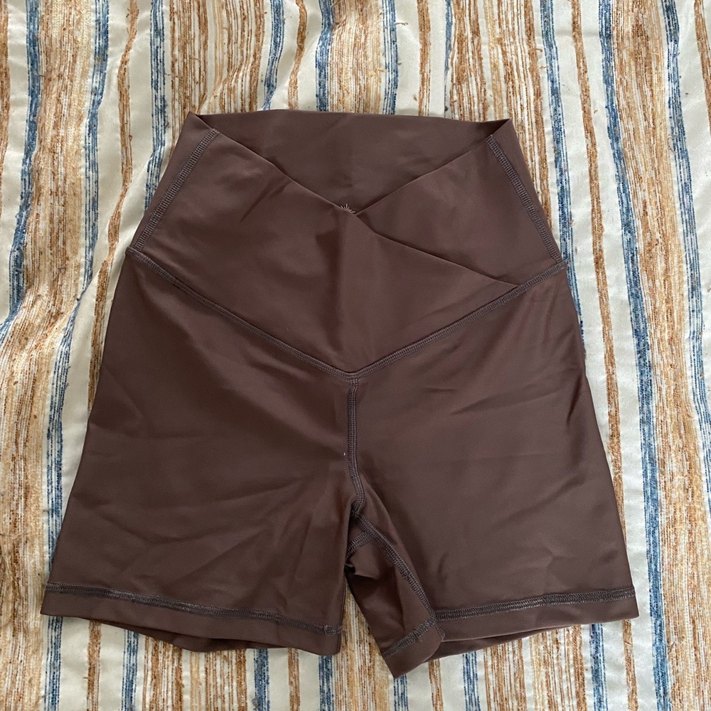 OFFLINE Aerie Small Brown Shorts